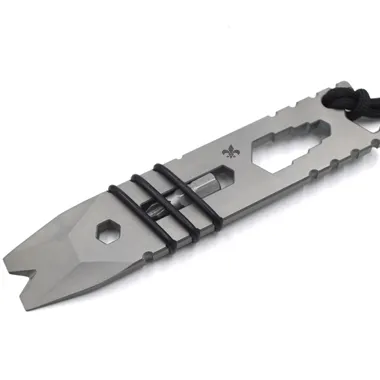 Titanium Prybar Multi Tool Pocket Outdoor Camping Survival Kit Portable Tool Screwdriver