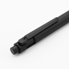 Titanium Alloy EDC Bolt Action Pen with Clip Schmidt P9000M Refill Pocket Pen With Stripe for Business Office