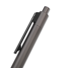 Ultralight EDC Retract Refill Metal Pens Click Gift Pen with Clip for Business Office Daily Use