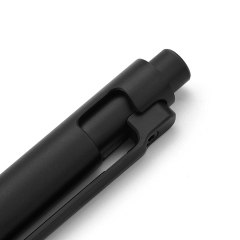 Titanium Alloy EDC Bolt Action Pen with Clip Schmidt P9000M Refill Pocket Pen With Stripe for Business Office