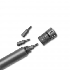 Multi-purpose screwdriver sealed compartment aluminum alloy precision sealed compartment can hold screwdriver