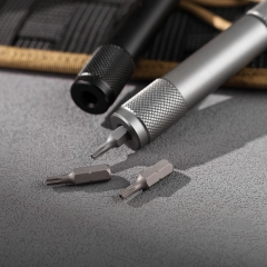 Multi-purpose screwdriver sealed compartment aluminum alloy precision sealed compartment can hold screwdriver