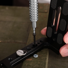 Aluminum Screwdriver Handle Holder Repair Hand Tools Screwdriver Bit Holder hold 9pcs bits