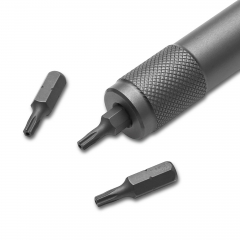 Multi-purpose screwdriver sealed compartment aluminum alloy precision sealed compartment can hold screwdriver