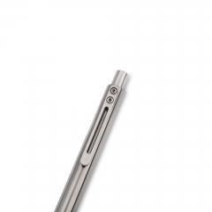 Customized EDC Tactical Ballpoint Pocket Pens Custom Logo Package Titanium Click Pen