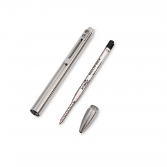 Customized EDC Tactical Ballpoint Pocket Pens Custom Logo Package Titanium Click Pen