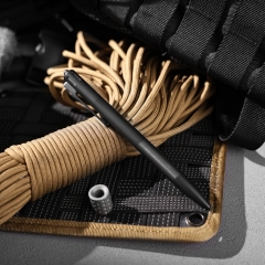 Custom Titanium Tactical Bolt Action Pen Metal Ballpoint Pens with Breaker