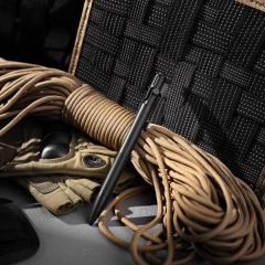 Custom Titanium Tactical Bolt Action Pen Metal Ballpoint Pens with Breaker