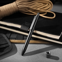 Portable Titanium Alloy Click Pen Portable EDC Ballpoint for Outdoor Adventures
