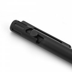 Custom Titanium Tactical Bolt Action Pen Metal Ballpoint Pens with Breaker