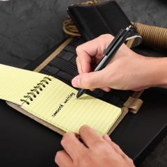 Expertly Crafted Titanium Alloy Bolt Action Pen Equipped with D1 Refill EDC Tool