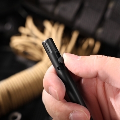 Custom Titanium Tactical Bolt Action Pen Metal Ballpoint Pens with Breaker