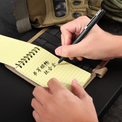 Custom Titanium Tactical Bolt Action Pen Metal Ballpoint Pens with Breaker