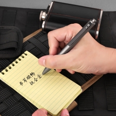 Ultralight EDC Retract Refill Metal Pens Click Gift Pen with Clip for Business Office Daily Use