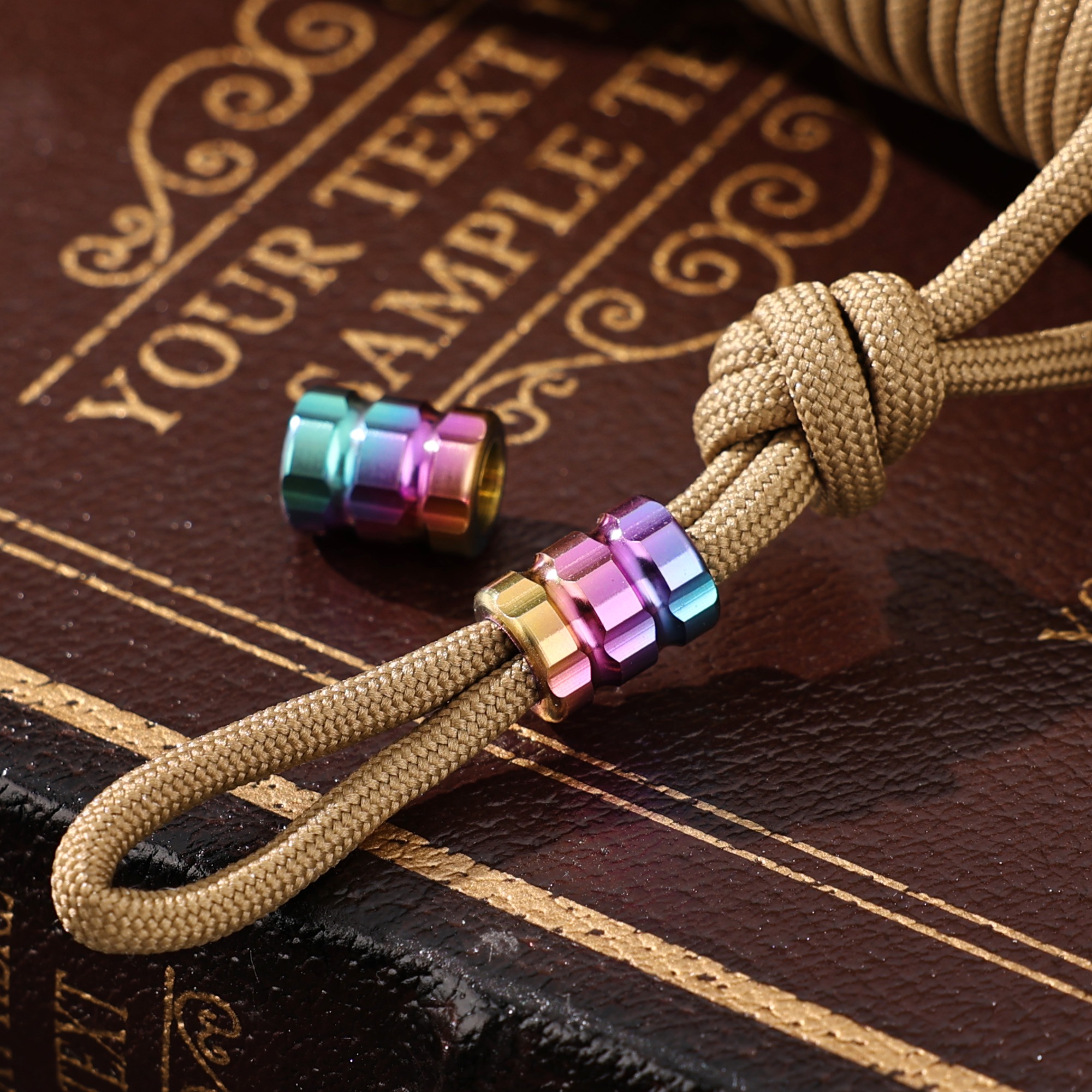 Titanium Pendant Beads – Tough, Textured, and Full of Character