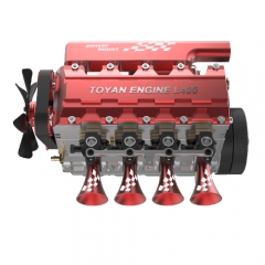 Toyan Four-cylinder Four-stroke Water Cooling Nitro Model Engine FS-L400