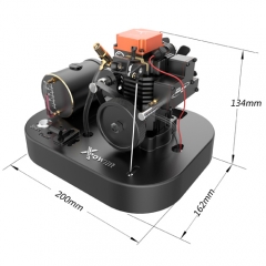 Toyan 4 Stroke RC Engine Kit Set with Start Base FS-S100AS