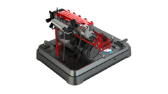 TOYAN FS-L400BGD-XP Mini Four Stroke Methanol Gasoline Universal Edition Four Cylinder Engine Gift Box Edition (including starter base)