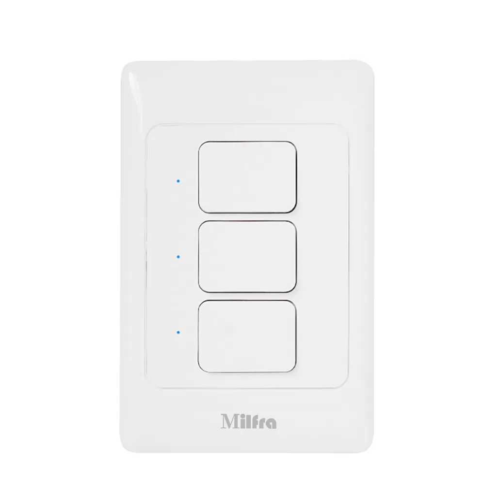 Smart US Wireless Kinetic Switch No Battery Wall Light Smart Switches,Remote  Control - Milfra