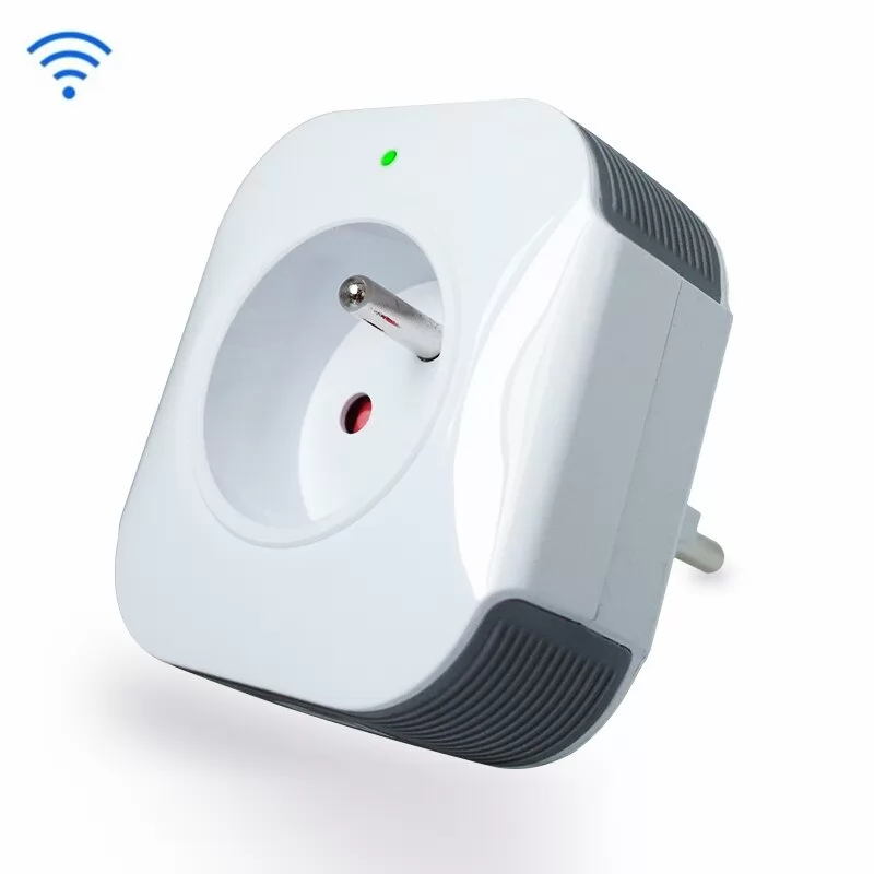 Smart Timing Switch EU FR Plug SmartLife App Control Voice by Google  Assistant Alexa Remote by Android Iphone Tuya APP,Smart Plug