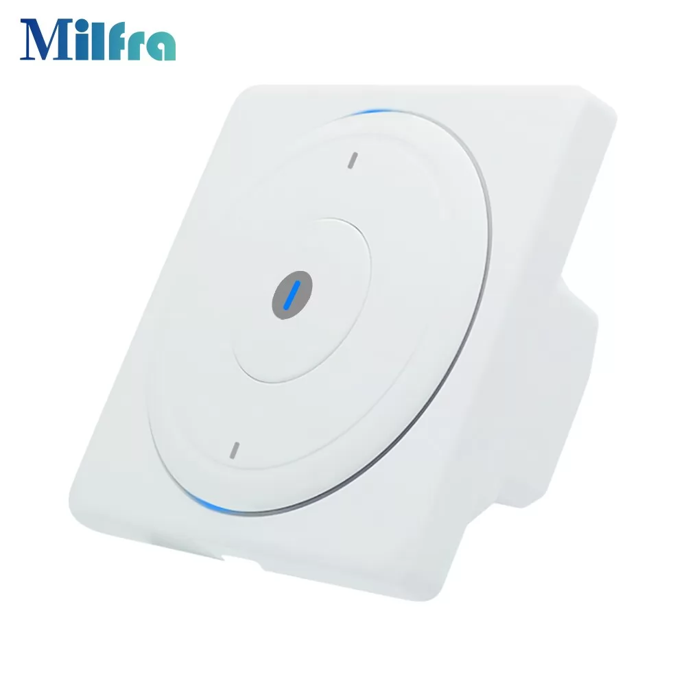 Milfra Smart Switch Tuya Control 3 Gang 1 Way Eur Standard Push On Off Light Switches With Timer Schedule Smart Light Switch