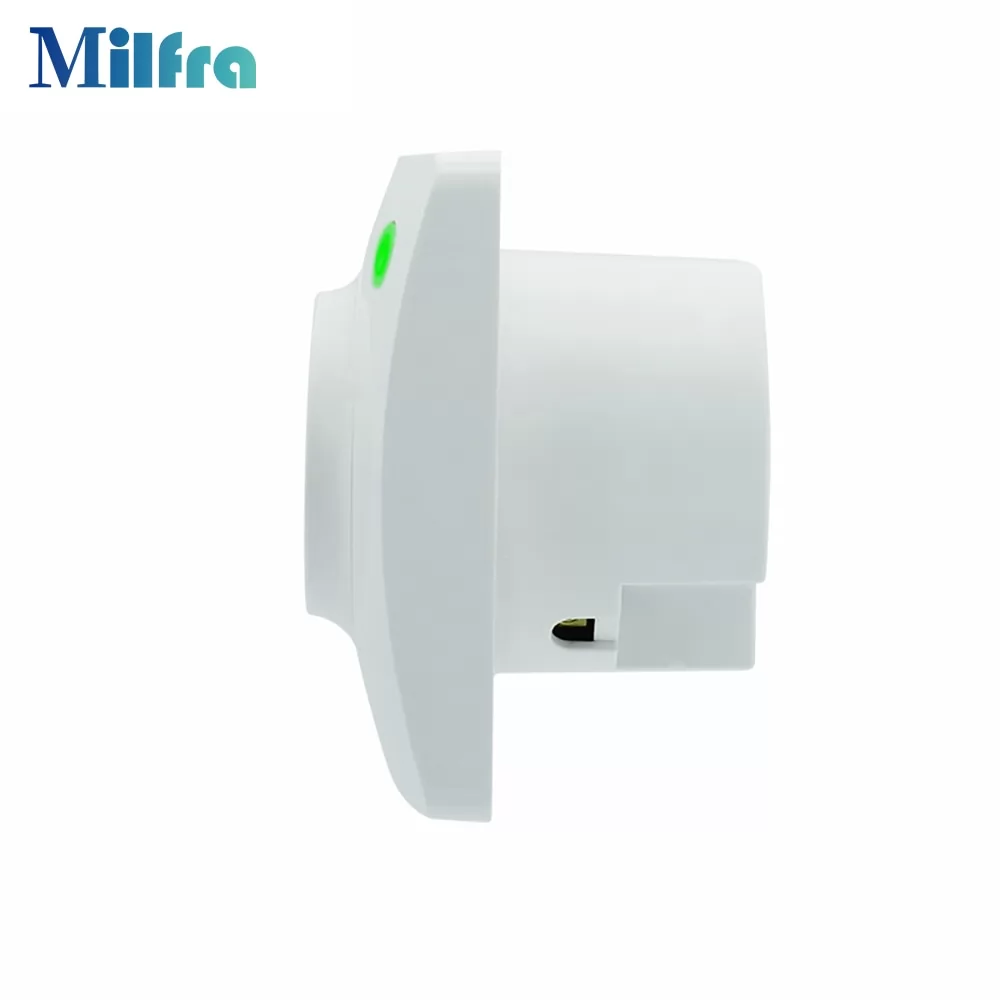 Milfra EU wall socket Universal Smart Wifi Electric Power Outlet Support  Evergy Monitor Function and Magnetic Latching Relay,Smart Socket