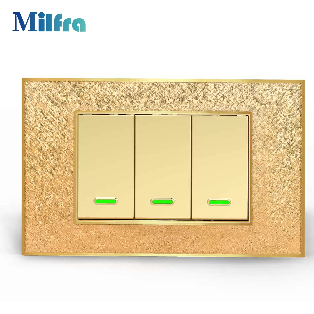 Remote Control Light Switch Push Button Wifi Wireless Power Switch Smart Home - Milfra