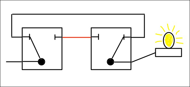 2 light two lights one switch power at light