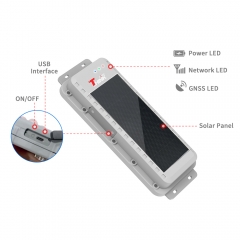 Solar Powered Magnetic GPS Terminal--TL-904D