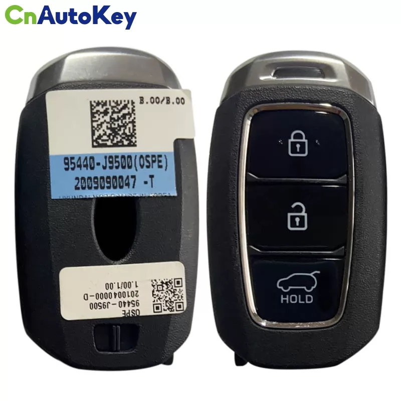 CN020206 Hyundai Kona 2020 Genuine Flip Remote Key 433MHz 95440-J9500