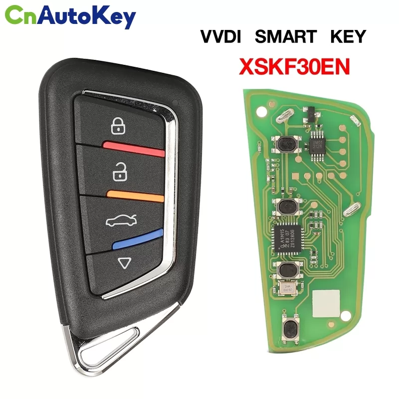 4BTN Xhorse Universal Smart Key XSKF30EN Remote Car Key For VVDI2/VVDI KEY TOOL MAX VVDI MINI KEY Program XS Series