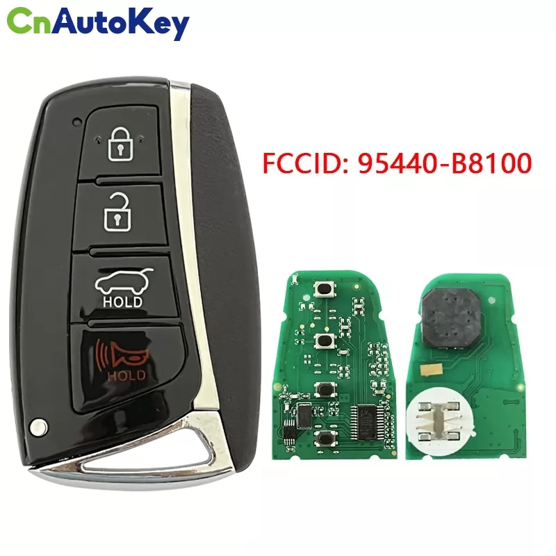 CN020226  2015-2018 Hyundai / 4-Button Smart Key / PN: 95440-B8100 95440-2W500   / SY5MDFNA433