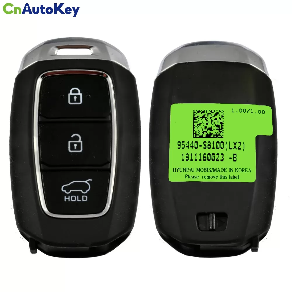CN020232  OEM Smart Key for Hyundai Palisade Buttons:3 / Frequency:433MHz / Transponder:NCF29A/HITAG 3/ Blade signature:HY22 / Part No: 95440-S8100/ K