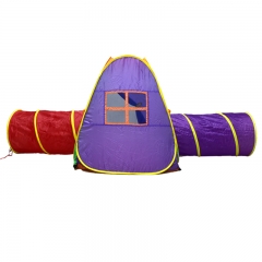 Pop Up Play Tent with Tunnel（LK-B004）