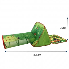 Pop Up Play Tent with Tunnel Manufacturer