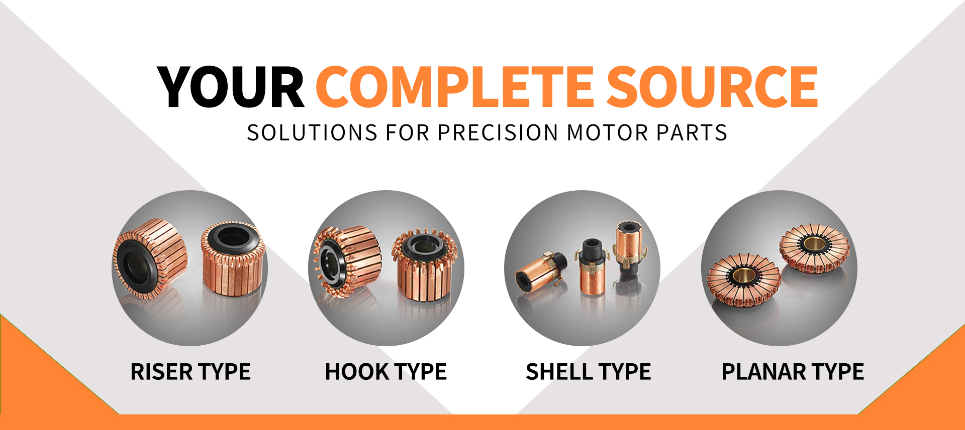 COMMUTATOR MOTOR PARTS