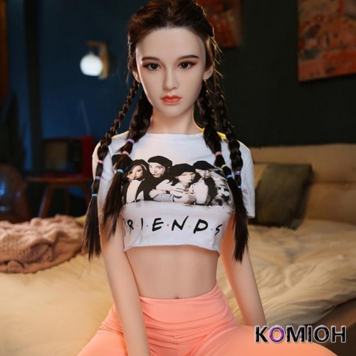 16023 Komioh 160cm cabeça de silicone tpe body boneca sexual