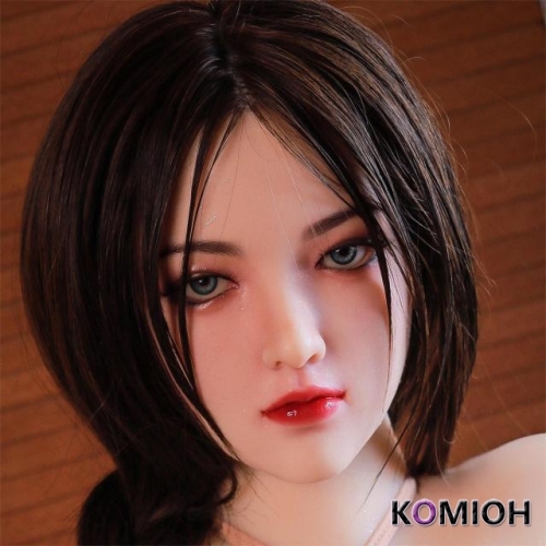 KS46 US Warehouse free shipping Komioh Dolls Implanted Hair Silicone Heads