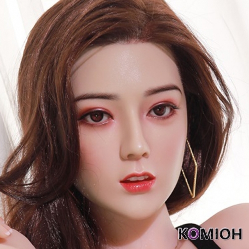 KS95 US Warehouse free shipping Komioh Dolls Implanted Hair Silicone Heads