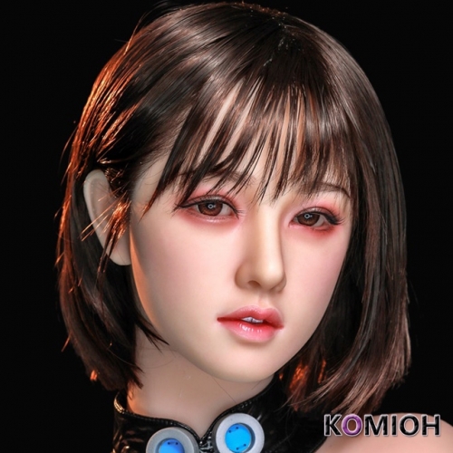 KS96 US Warehouse free shipping Komioh Dolls Implanted Hair Silicone Heads