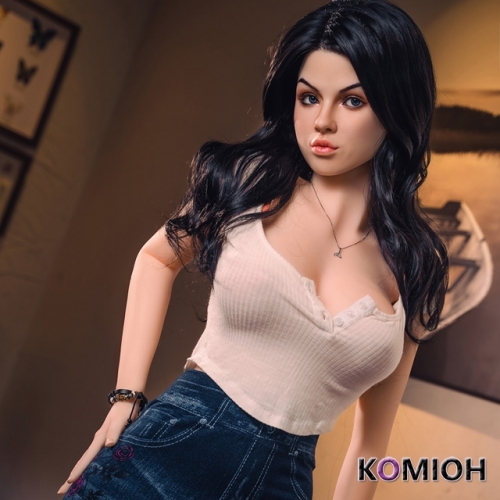 US Warehouse free shipping 16045 Komioh 160cm silicone head TPE body love sex doll