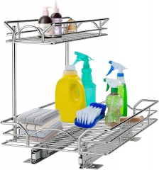 Pull Out Shelf Under Sink Cabinet Organizer(14