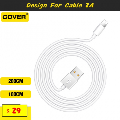 2A iPhone Fast Charging Cable 1M/2M