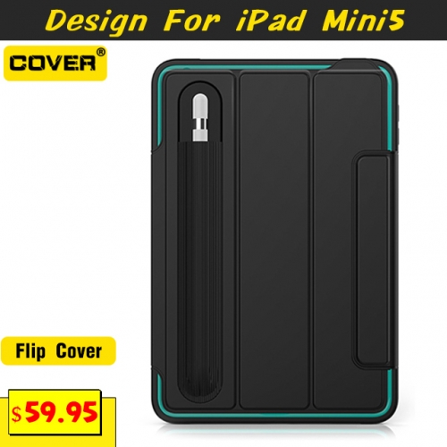Anti-Drop Flip Cover For iPad Mini 5 7.9 With Pen Slot