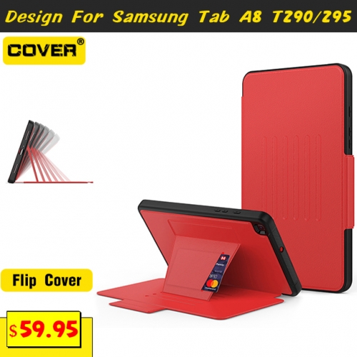 Smart Stand Anti-Drop Flip Cover For Galaxy Tab A 8.0 T290/295