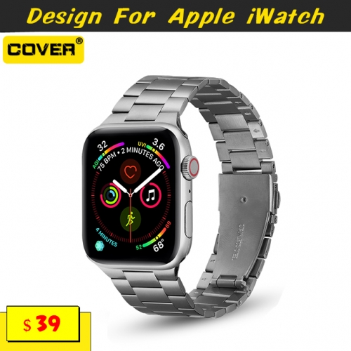 Metal Linked Watchbands For Apple iWatch Series 1/2/3/4/5/6/SE