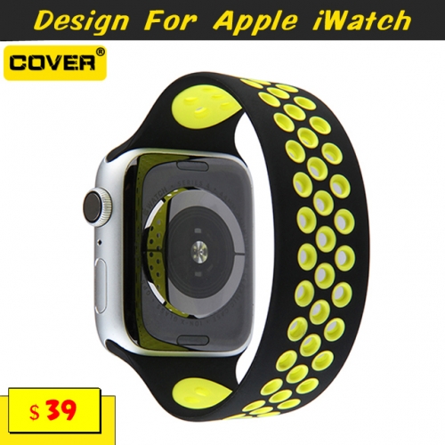 Silicone Watchbands For Apple iWatch Series 1/2/3/4/5/6/SE