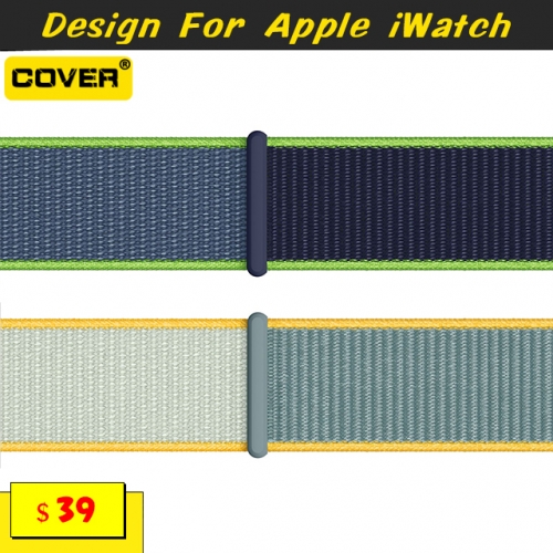 Nylon Fabric Watchbands For Apple iWatch Series 1/2/3/4/5/6/SE