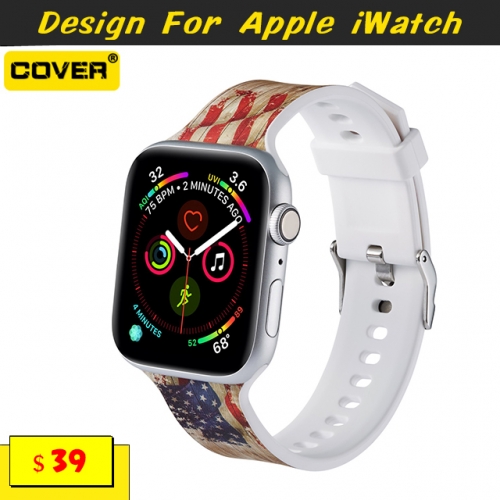 Instagram Fashion Silicone Watchbands For Apple iWatch Series 1/2/3/4/5/6/SE Fashion Silicone Watchbands For Apple iWatch Series 1/2/3/4/5/6/SE