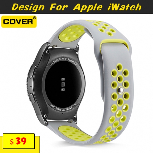 Silicone Watchbands For Apple iWatch Series 1/2/3/4/5/6/SE